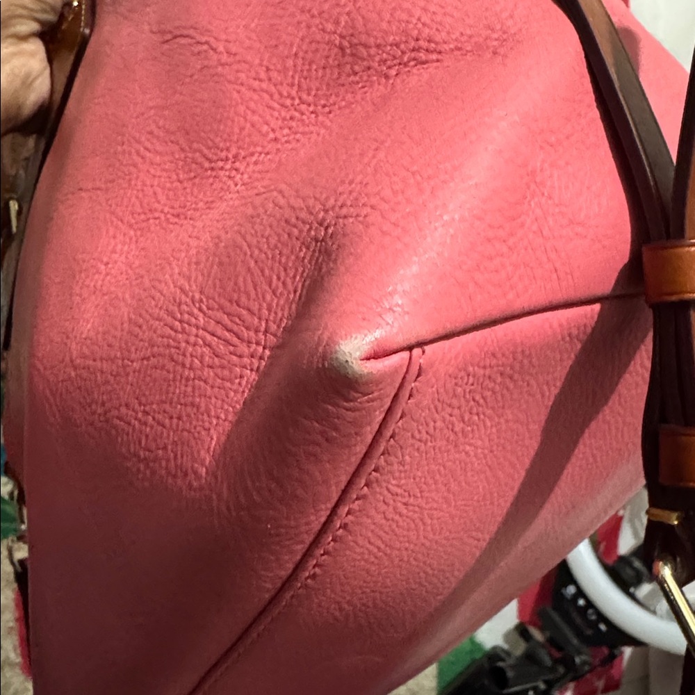 Dooney & Bourke Florentine Vacchetta Leather Satchel - Picture 7 of 16